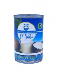 CREMA DE COCO 400 GRS BUHO