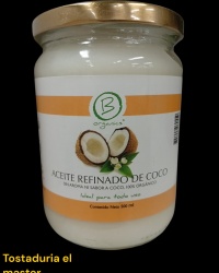 ACEITE DE COCO REFINADO 500 ML BE ORGANIC