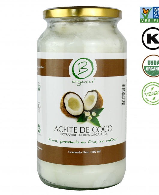 ACEITE DE COCO EXTRA VIRGEN 1 LT BE ORGANICS