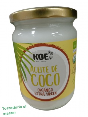 ACEITE DE COCO ORGANICO 500 ML KOE