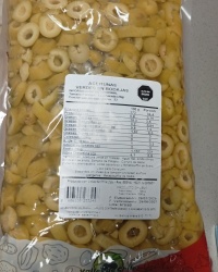 ACEITUNA SEVILLANA RODAJA 1 KG ENVASADA