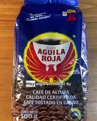 CAFE AGUILA ROJA EN GRANO 500 GRS - COLOMBIANO