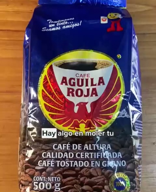 CAFE AGUILA ROJA EN GRANO 500 GRS - COLOMBIANO