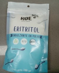 ERITRITOL ENDULZANTE ORGANICO 200 GRS 