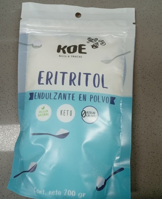 ERITRITOL ENDULZANTE ORGANICO 200 GRS 