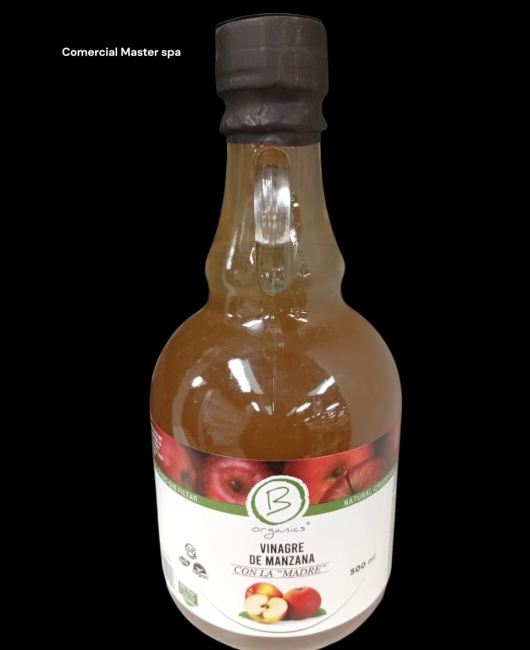 VINAGRE DE MANZANA 500 ML PREMIUM BE ORGANICS