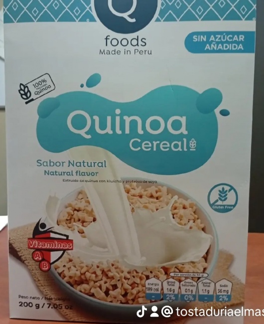 CEREAL QUINOA CAJA 200 GRS 