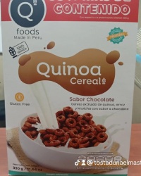 CEREAL QUINOA CHOCOLATE CAJA 330 GRS 