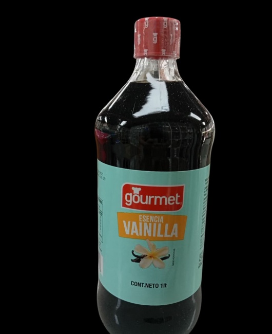 ESENCIA DE VAINILLA VIDRIO 1 LITRO GOURMET